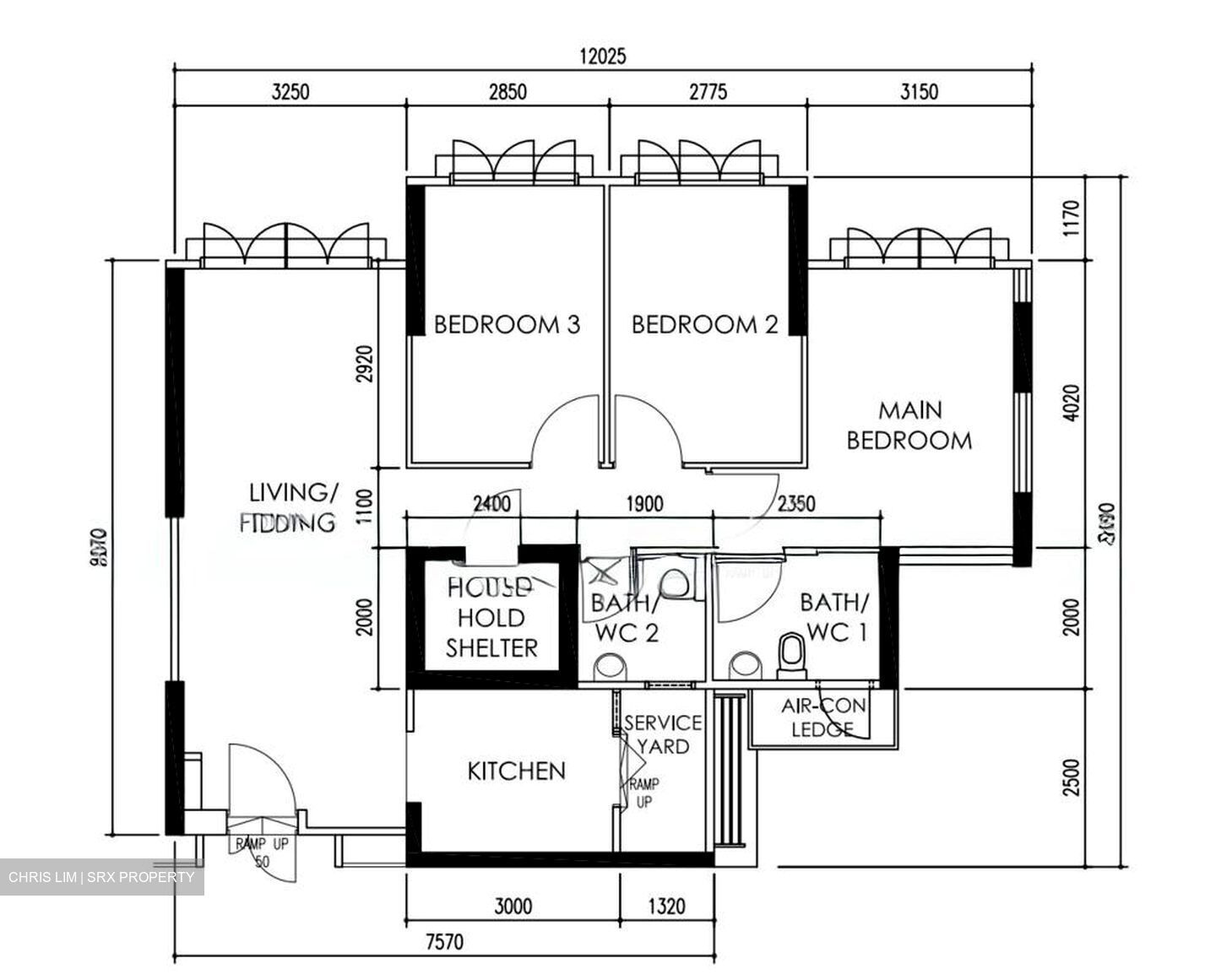 Blk 636C Senja Parc View (Bukit Panjang), HDB 4 Rooms #531762941